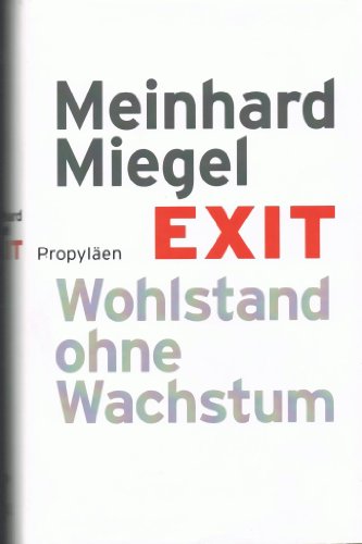 Stock image for Exit: Wohlstand ohne Wachstum for sale by medimops