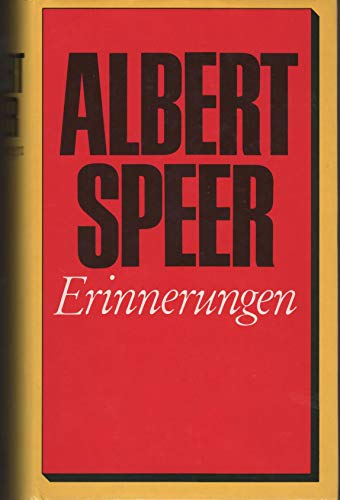 Erinnerungen - Speer, Albert