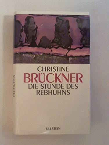 Beispielbild fr Die Stunde des Rebhuhns: Aufzeichnungen (German Edition) zum Verkauf von Zubal-Books, Since 1961