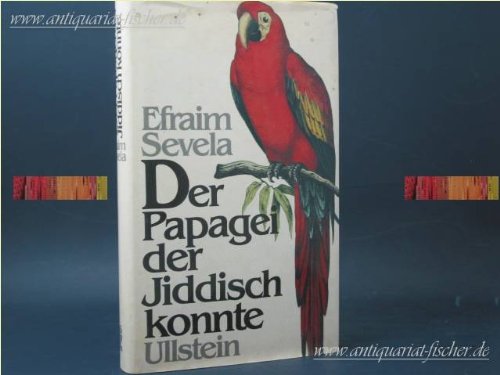 Imagen de archivo de Der Papagei, der Jiddisch konnte a la venta por medimops