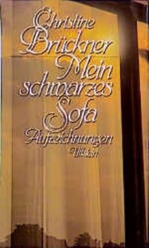 9783550064678: Mein schwarzes Sofa: Aufzeichnungen (German Edition)