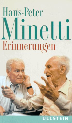 9783550069086: Erinnerungen: Hans-Peter Minetti (German Edition)