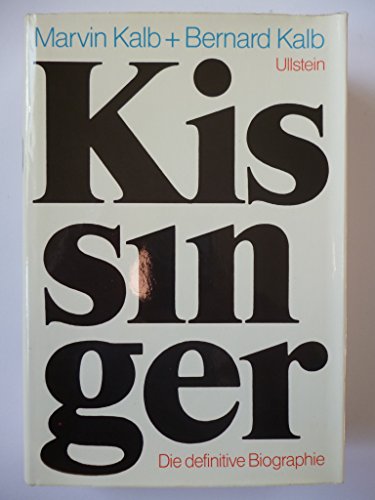 Beispielbild fr Kissinger zum Verkauf von Bernhard Kiewel Rare Books