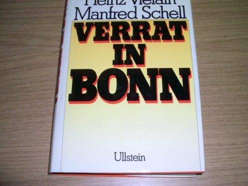 Verrat in Bonn (German Edition) - Vielain, Heinz