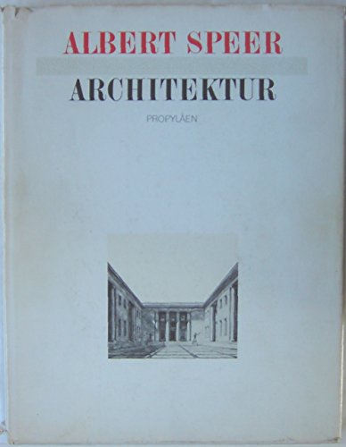 Architektur. - Speer, Albert