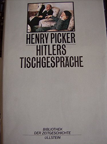 9783550076152: Hitlers Tischgespräche