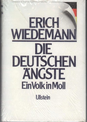 Beispielbild fr Die Deutschen ngste - Ein Volk in Moll zum Verkauf von Bernhard Kiewel Rare Books