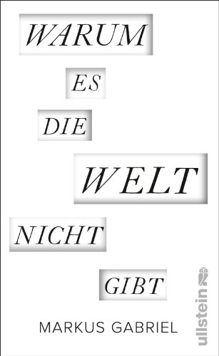 Beispielbild fr Warum es die Welt nicht gibt zum Verkauf von WorldofBooks