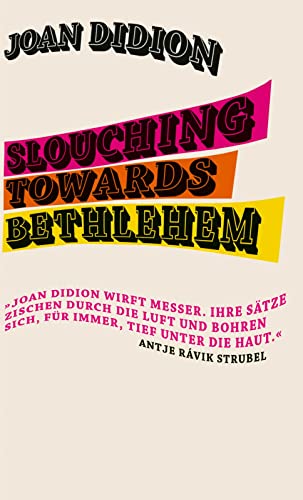 Imagen de archivo de Slouching Towards Bethlehem a la venta por GreatBookPrices