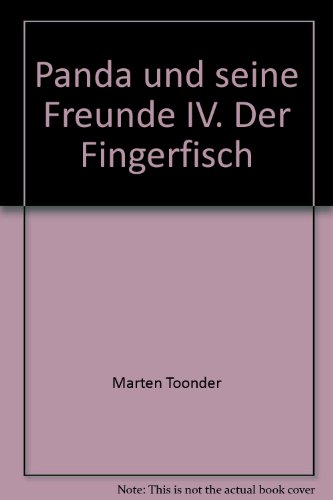 Beispielbild fr Der Fingerfisch. Panda und seine Freunde. Carlsen-Comics. zum Verkauf von Mephisto-Antiquariat