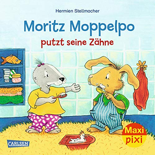 Beispielbild fr Maxi Pixi 294: Moritz Moppelpo putzt seine Zähne zum Verkauf von WorldofBooks