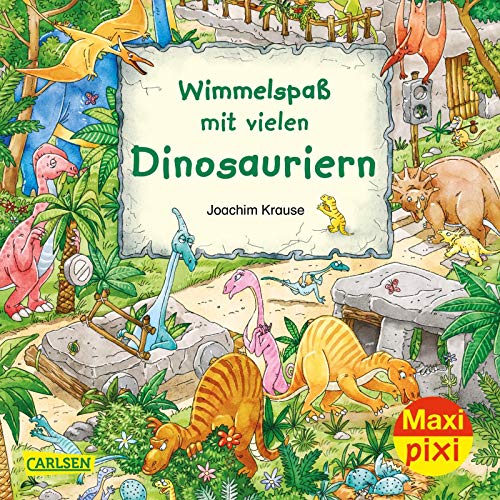 Stock image for Maxi Pixi 337: Wimmelspa mit vielen Dinosauriern (337) for sale by medimops