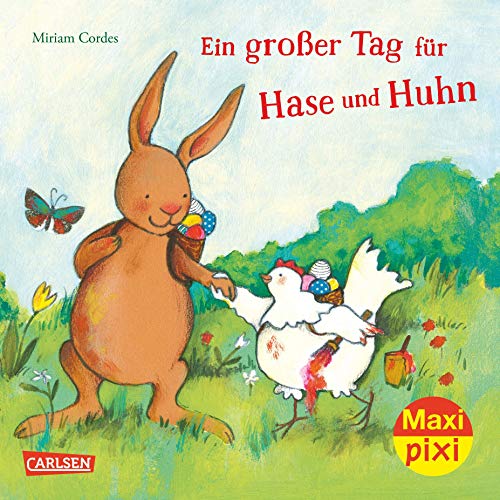 Beispielbild fr Maxi-Pixi Nr. 243: Ein groer Tag fr Hase und Huhn zum Verkauf von medimops