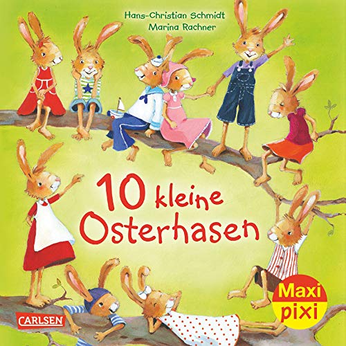 Stock image for Maxi-Pixi Nr. 244: 10 kleine Osterhasen for sale by medimops