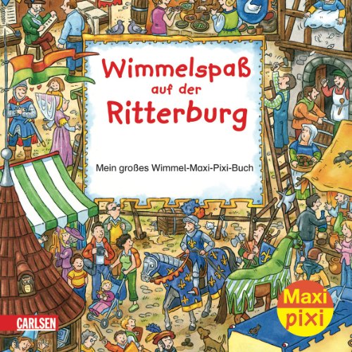 Beispielbild fr Wimmelspa auf der Ritterburg: Mein groes Wimmel-Maxi-Pixi-Buch zum Verkauf von medimops