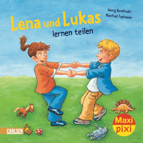 Stock image for Maxi-Pixi 48: Lena und Lukas lernen teilen for sale by medimops