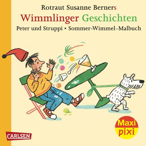 Beispielbild für Maxi-Pixi 97: Wimmlinger Geschichten - Peter und Struppi und Malbuch: Doppelband zum Verkauf von medimops