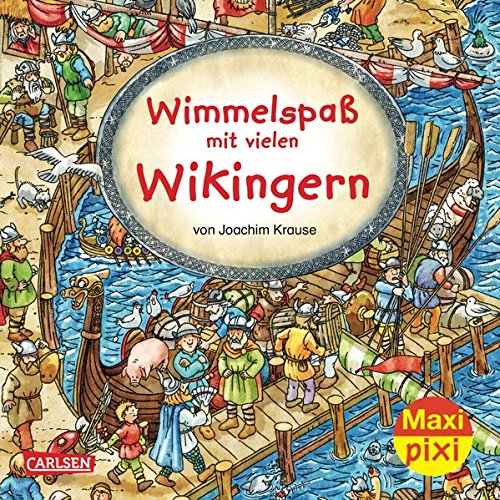 Stock image for Maxi-Pixi 99: Wimmelspa mit vielen Wikingern for sale by medimops