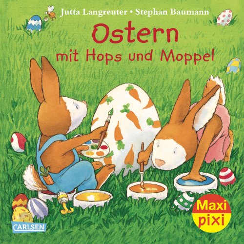 Beispielbild fr Maxi-Pixi Nr. 123: Ostern mit Hops und Moppel zum Verkauf von medimops