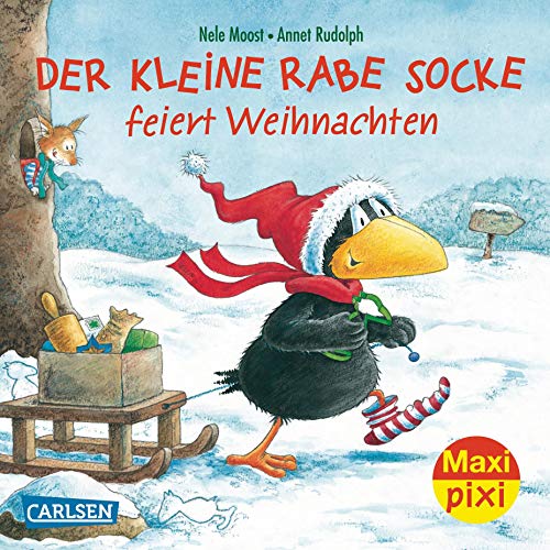 Maxi-Pixi Nr. 142: Der kleine Rabe Socke feiert Weihnachten - Moost, Nele