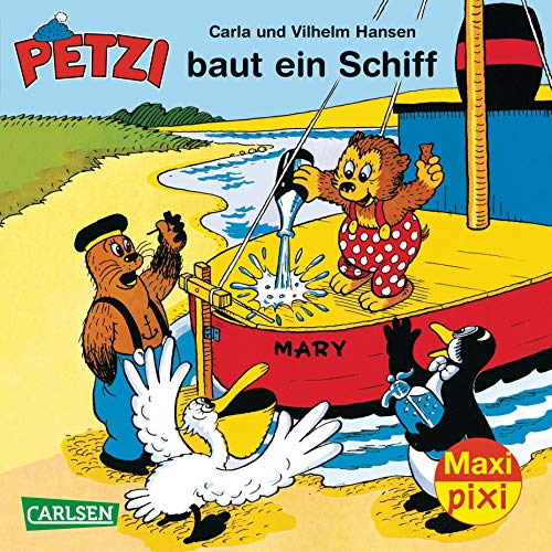 Beispielbild fr Maxi-Pixi Nr. 135: Petzi baut ein Schiff zum Verkauf von medimops