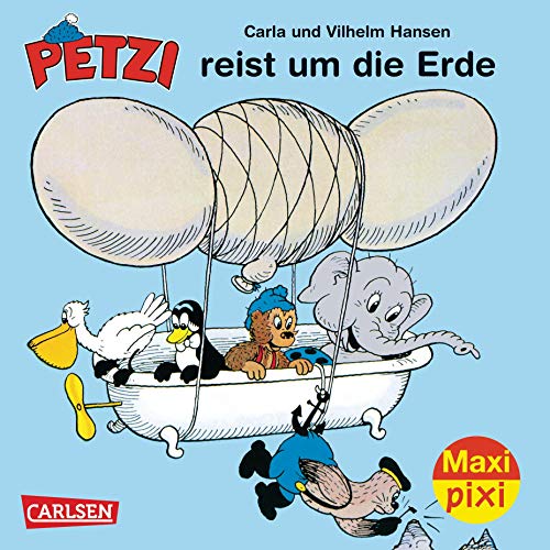 9783551046444: Maxi-Pixi Nr. 136: Petzi reist um die Erde