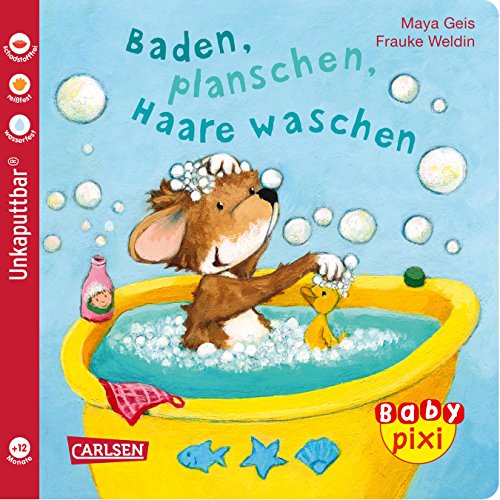 Stock image for Baby Pixi 62: Baden, planschen, Haare waschen for sale by medimops
