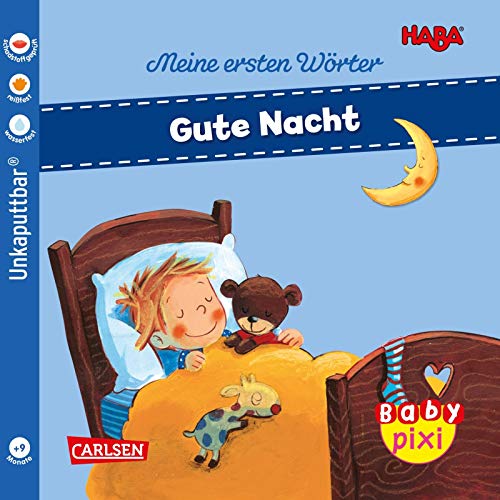 Beispielbild fr Baby Pixi (unkaputtbar) 88: HABA Erste Wrter: Gute Nacht (88) zum Verkauf von medimops