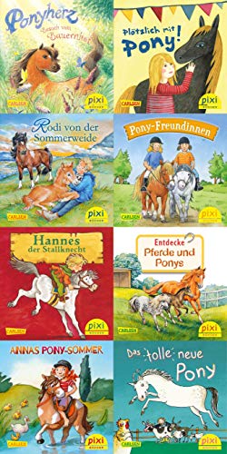 Beispielbild fr Pixi-Box 259: Ponygeschichten mit Pixi (8x8 Exemplare) (259) zum Verkauf von medimops