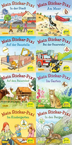 Imagen de archivo de Bei der Feuerwehr - Mein Sticker Pixi - guter Erhaltungszustand -4- a la venta por Weisel