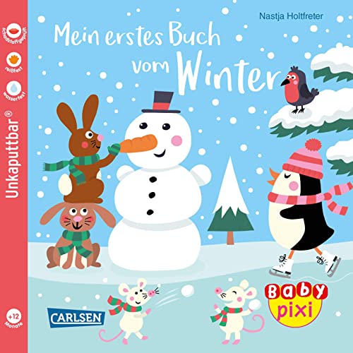 Beispielbild fr Baby Pixi (unkaputtbar) 126: Mein erstes Buch vom Winter: Ein Bildwrterbuch rund um Winter und Weihnachten fr Babys ab 1 Jahr (126) zum Verkauf von medimops