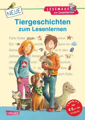 Stock image for LESEMAUS zum Lesenlernen Sammelbnde: Neue Tiergeschichten zum Lesenlernen for sale by MusicMagpie