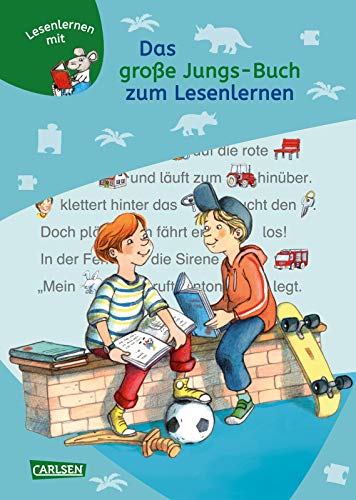 Stock image for Das groe Jungs-Buch zum Lesenlernen: Einfache Geschichten zum Selberlesen - Lesen lernen, üben und vertiefen for sale by WorldofBooks