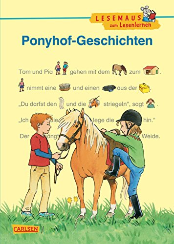 Beispielbild fr LESEMAUS zum Lesenlernen Sammelbnde: Ponyhof-Geschichten zum Lesenlernen zum Verkauf von medimops