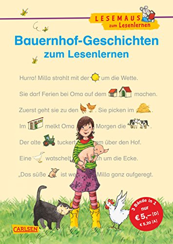 Beispielbild fr Bauernhof-Geschichten zum Lesenlernen: Bild-W rter-Geschichten - mit Bildern lesen lernen zum Verkauf von AwesomeBooks