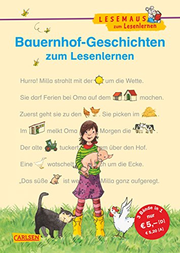 Stock image for Bauernhof-Geschichten zum Lesenlernen: Bild-W rter-Geschichten - mit Bildern lesen lernen for sale by AwesomeBooks