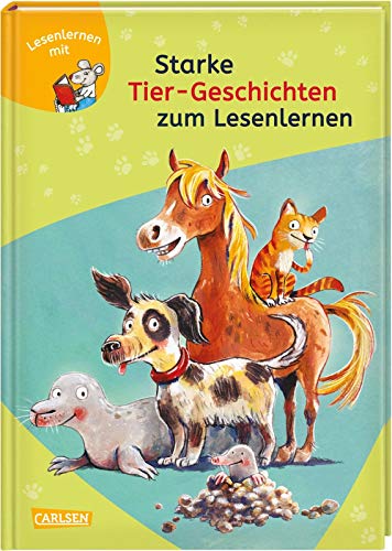 Stock image for LESEMAUS zum Lesenlernen Sammelbände: Starke Tier-Geschichten zum Lesenlernen: Einfache Geschichten zum Selberlesen - Lesen üben und vertiefen for sale by Bookmonger.Ltd