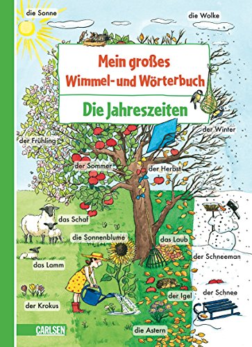 Beispielbild fr Mein groes Wimmel- und Wrterbuch, Band 6: Die Jahreszeiten: BD 6 zum Verkauf von medimops