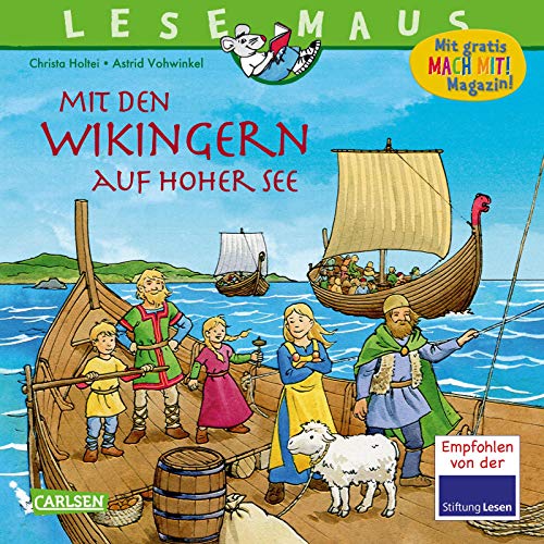 Stock image for LESEMAUS 148: Mit den Wikingern auf hoher See -Language: german for sale by GreatBookPrices