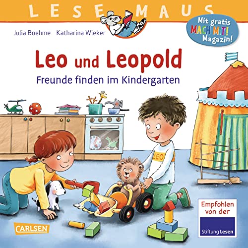 9783551080943: LESEMAUS 194: Leo und Leopold - Freunde finden im Kindergarten