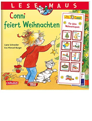 Beispielbild fr LESEMAUS 58: Conni feiert Weihnachten: Mit tollem Extra fr die Weihnachtspost | Bilderbuchgeschichte mit weihnachtlichem Stickerbogen fr Kinder ab 3 (58) zum Verkauf von medimops