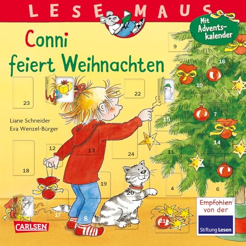 Beispielbild fr LESEMAUS 58: Conni feiert Weihnachten: Mit tollem Adventskalender | Bilderbuchgeschichte mit Adventskalender fr Kinder ab 3 (58) zum Verkauf von medimops