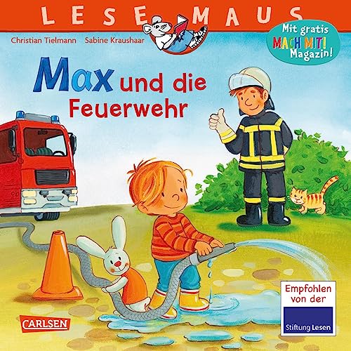 Imagen de archivo de LESEMAUS 55: Max und die Feuerwehr a la venta por GreatBookPrices