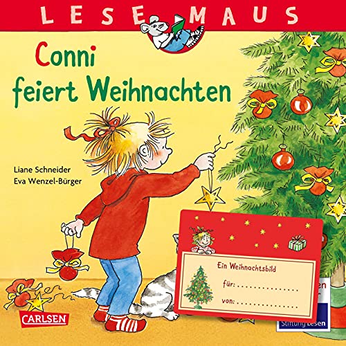 Beispielbild fr LESEMAUS 58: Conni feiert Weihnachten: Mit weihnachtlichem Ausmalbild zum Verschenken (58) zum Verkauf von medimops