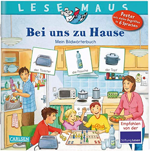 Stock image for LESEMAUS 203: Bei uns zu Hause: Mein Bildwrterbuch (203) for sale by DER COMICWURM - Ralf Heinig