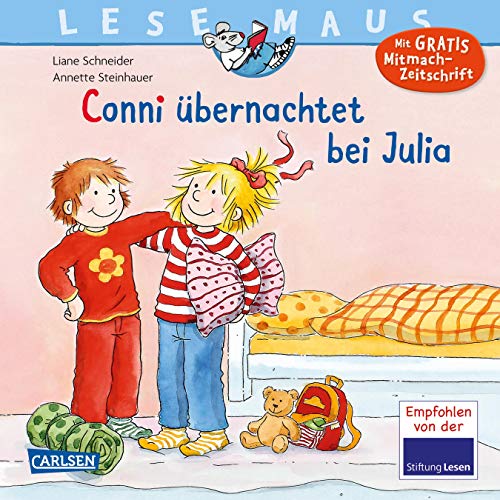 Beispielbild fr Schneider, L: LESEMAUS Conni bernachtet bei Julia zum Verkauf von Ammareal