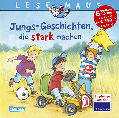 Imagen de archivo de LESEMAUS Sonderb�nde: Jungs-Geschichten, die stark machen: Sechs Geschichten zum Anschauen und Vorlesen in einem Band a la venta por Wonder Book