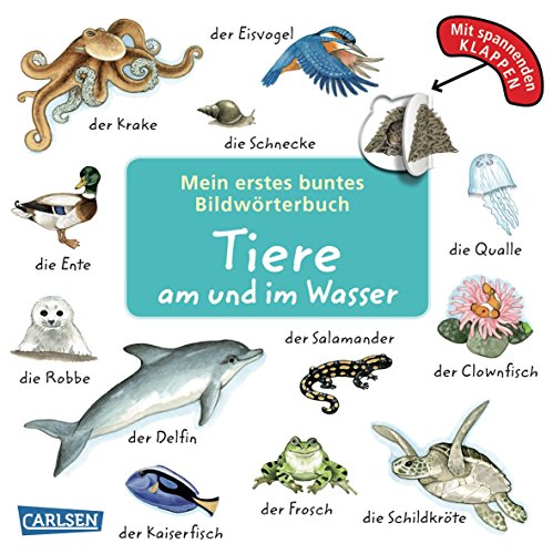 Stock image for Mein erstes buntes Bildwrterbuch: Tiere am und im Wasser (AT) for sale by medimops