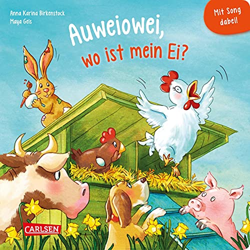 Stock image for Auweiowei, wo ist mein Ei? Mit Song dabei! for sale by GreatBookPrices