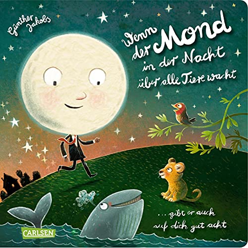 Stock image for Wenn der Mond in der Nacht ber alle Tiere wacht . gibt er auch auf dich gut acht -Language: german for sale by GreatBookPrices